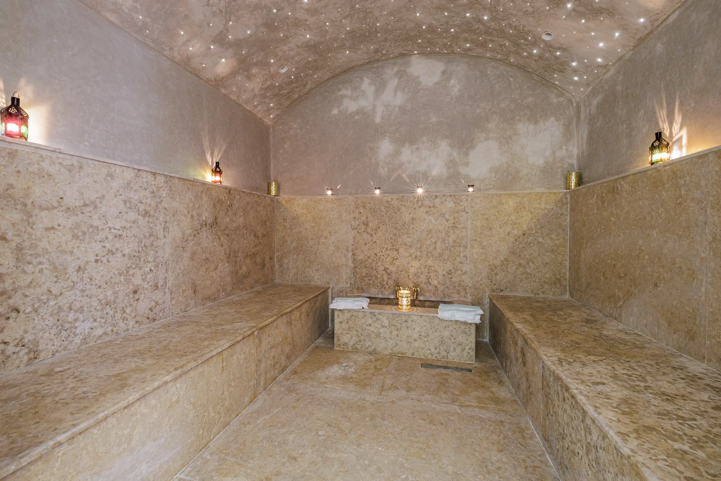 Hammam in a private villa in Marrakech