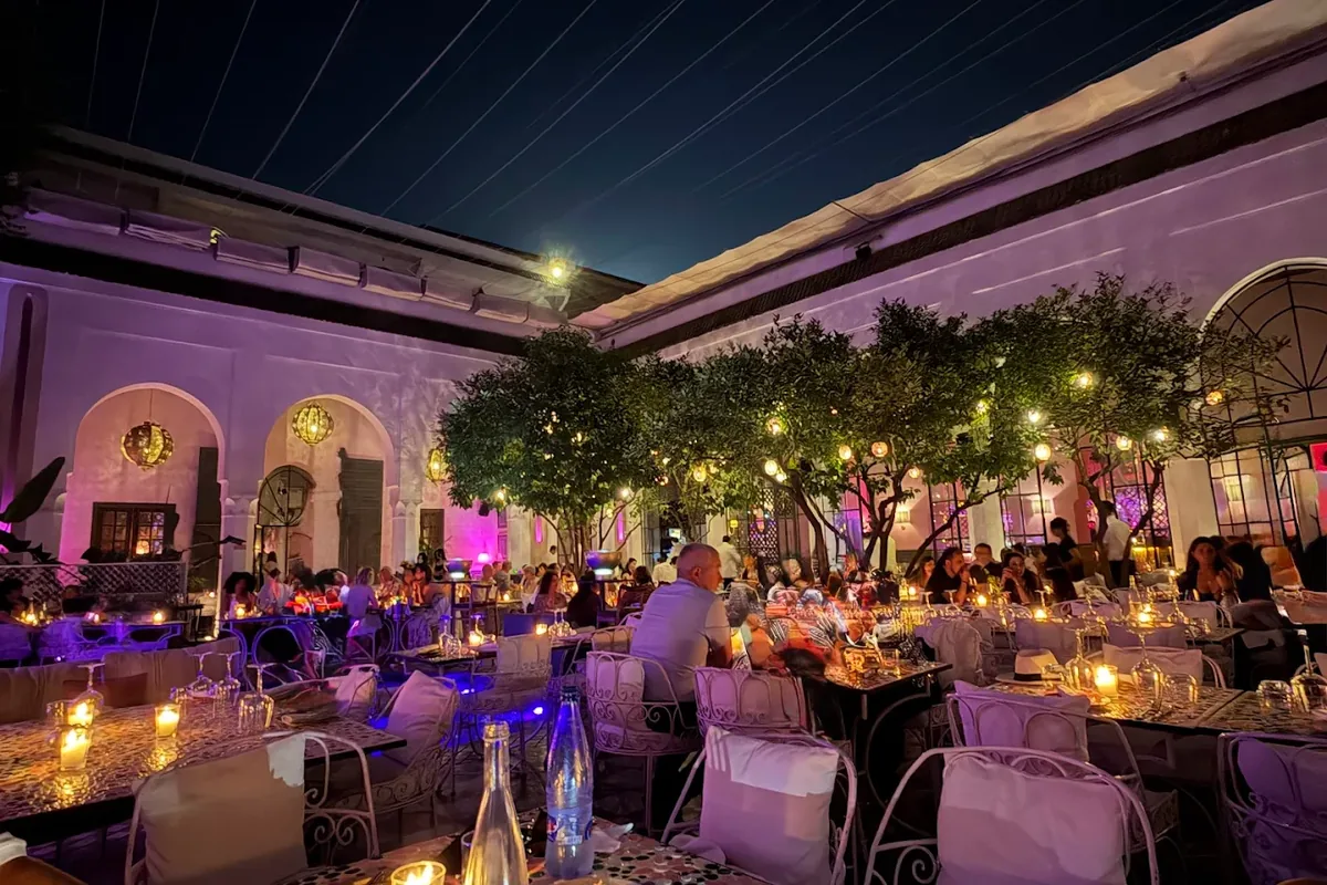 Le Jardin du Lotus, Marrakech — secret garden dinner