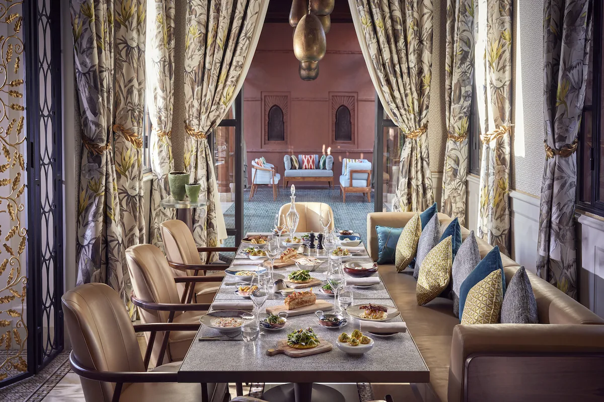 La Grande Brasserie at Royal Mansour, Marrakech — Yannick Alléno's brasserie