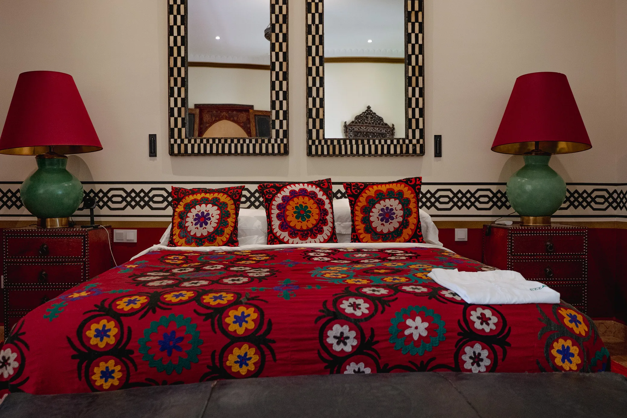 Guest suite at Ezzahra Estate