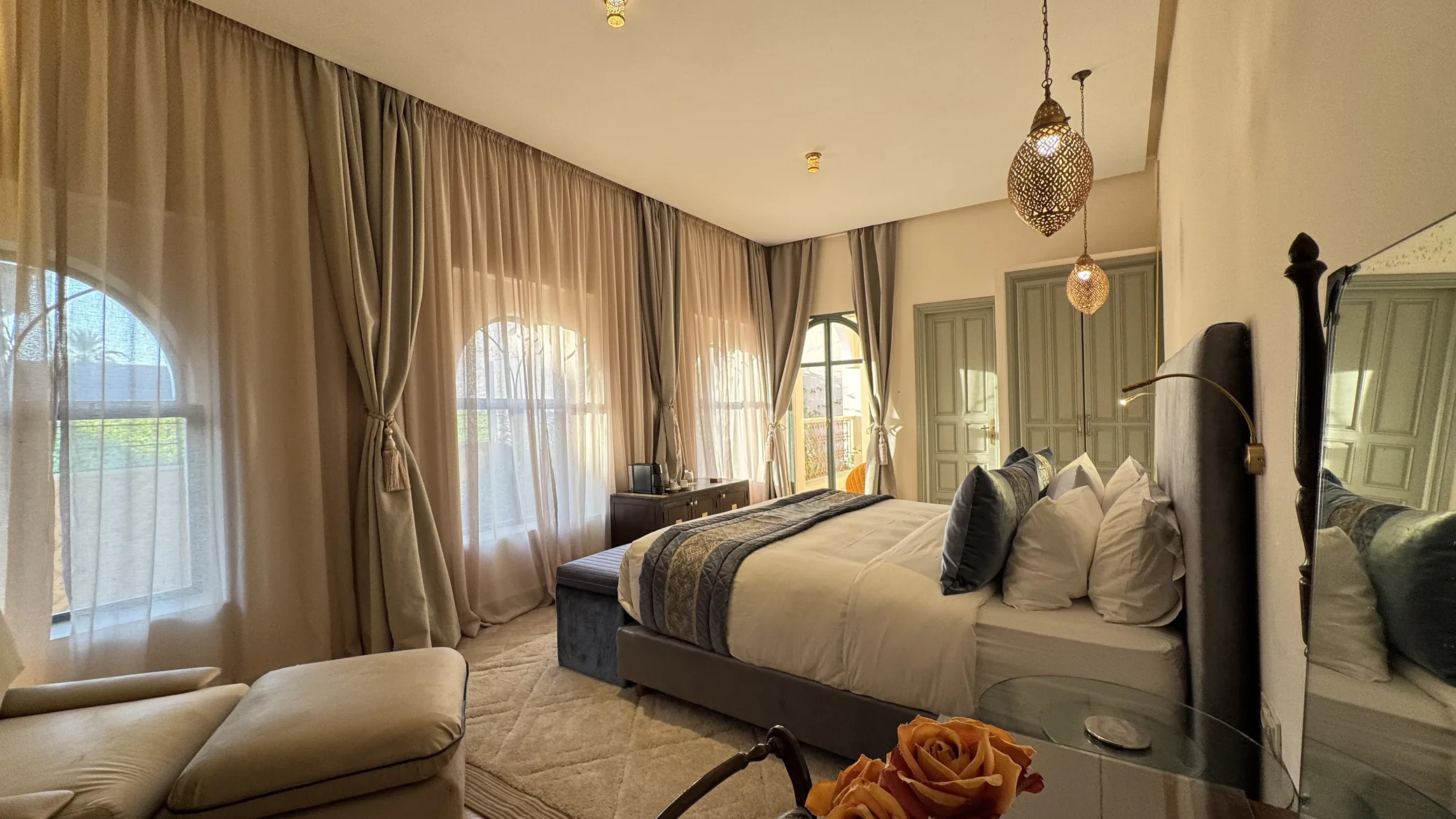 Deluxe suite at Kasbah Moon