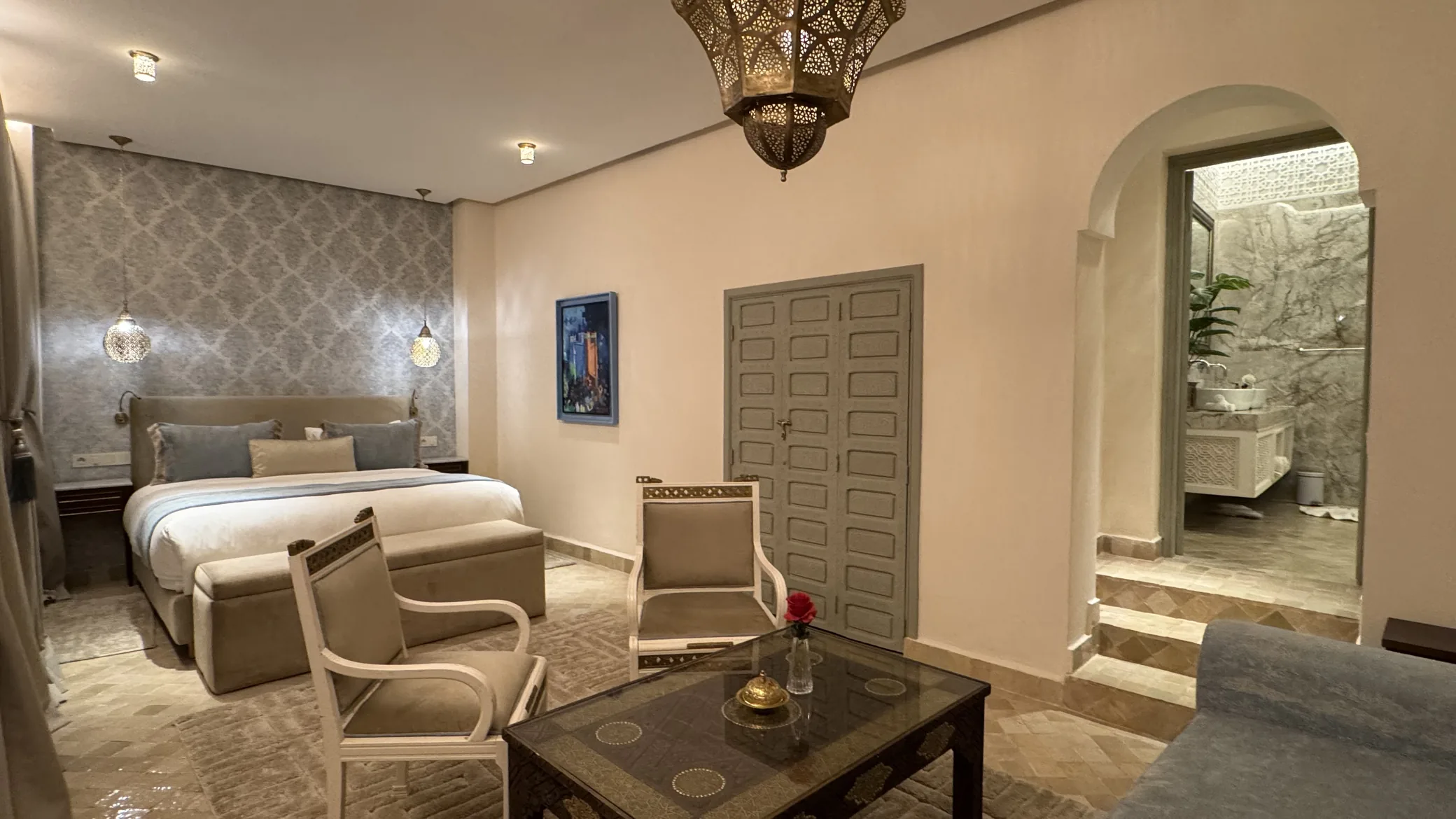 Duplex suite at Kasbah Moon