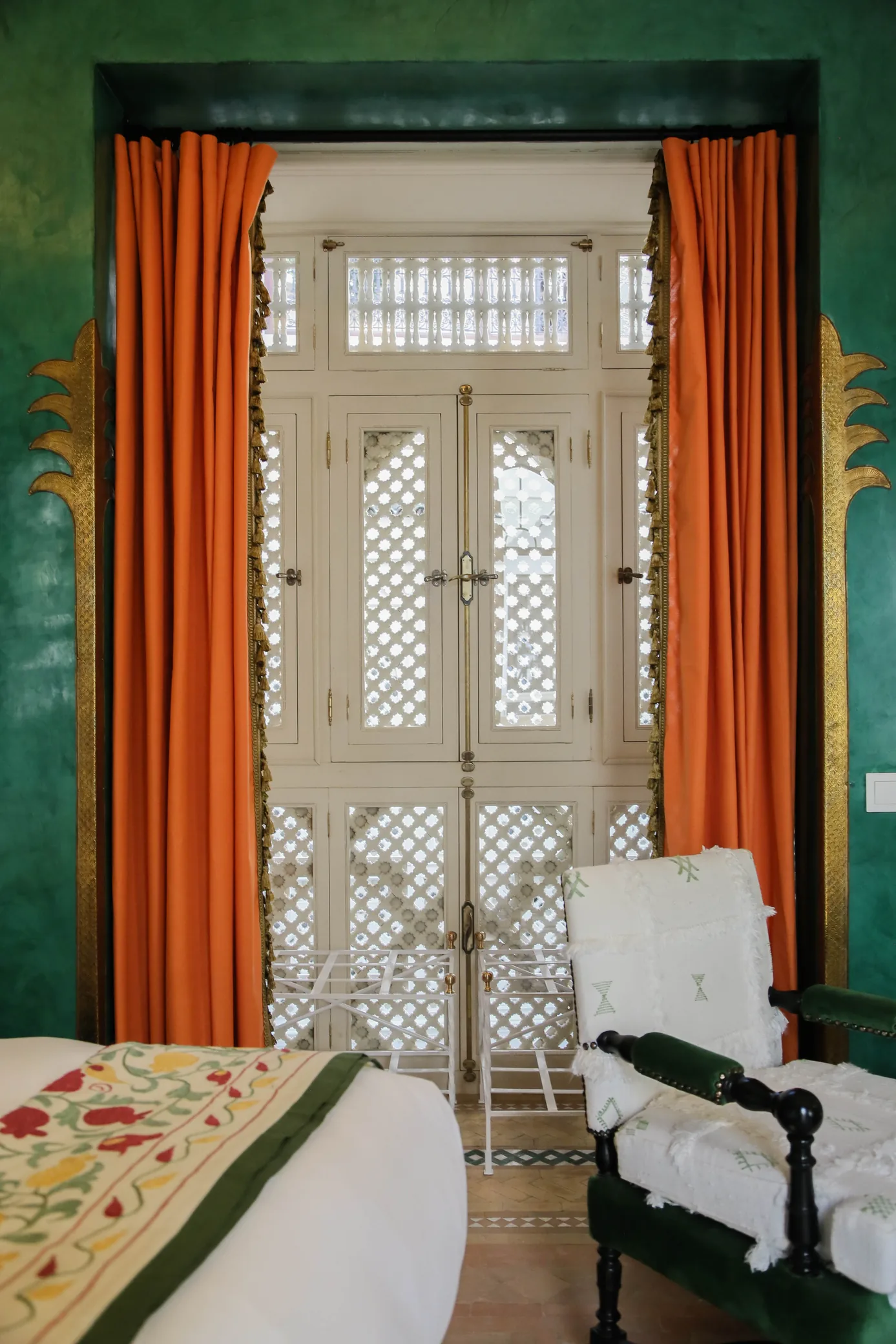 Window detail at Riad Dar Saeed
