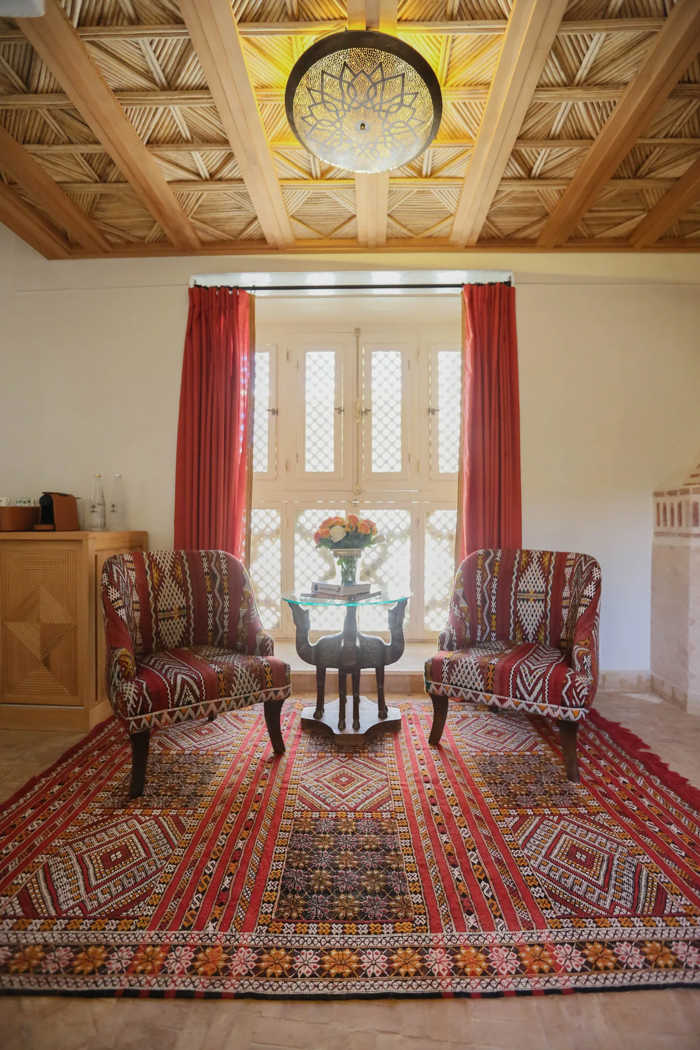 Sitting room at Riad Dar Saeed