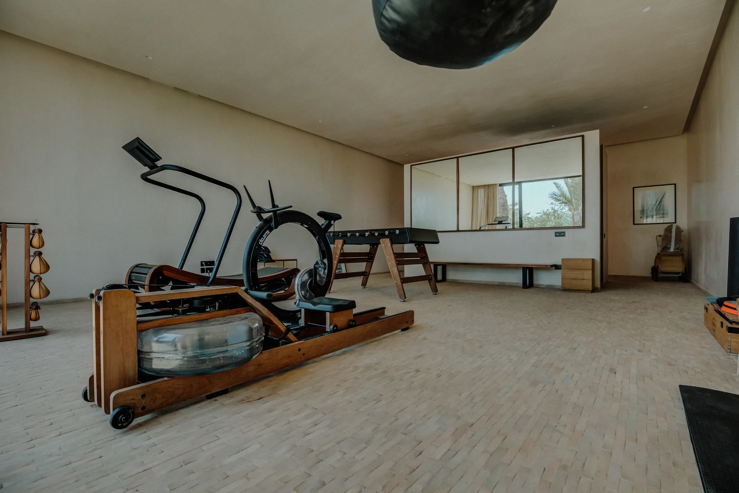 Villa Kalliope, private villa rental in the Palmeraie, Marrakech: private gym