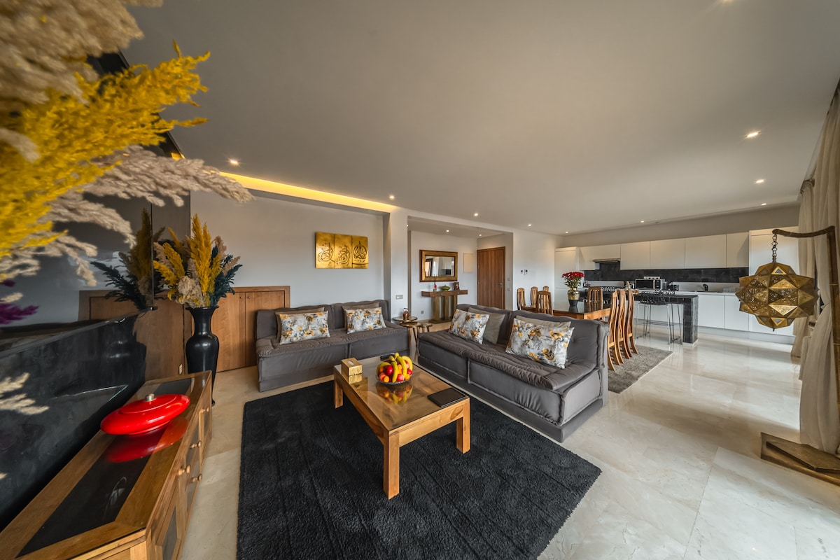 Apartment Duplex Atlas, luxury apartment rental in Gueliz, Marrakech