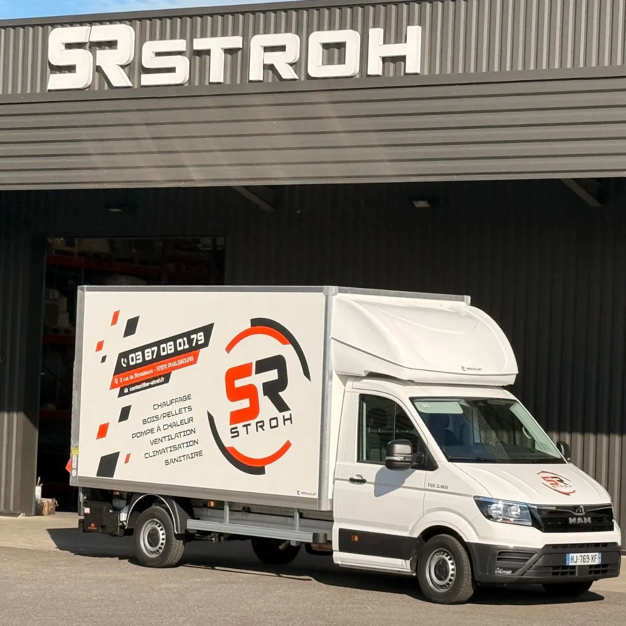 L'équipe SR Stroh, installateur RGE en Moselle et en Alsace