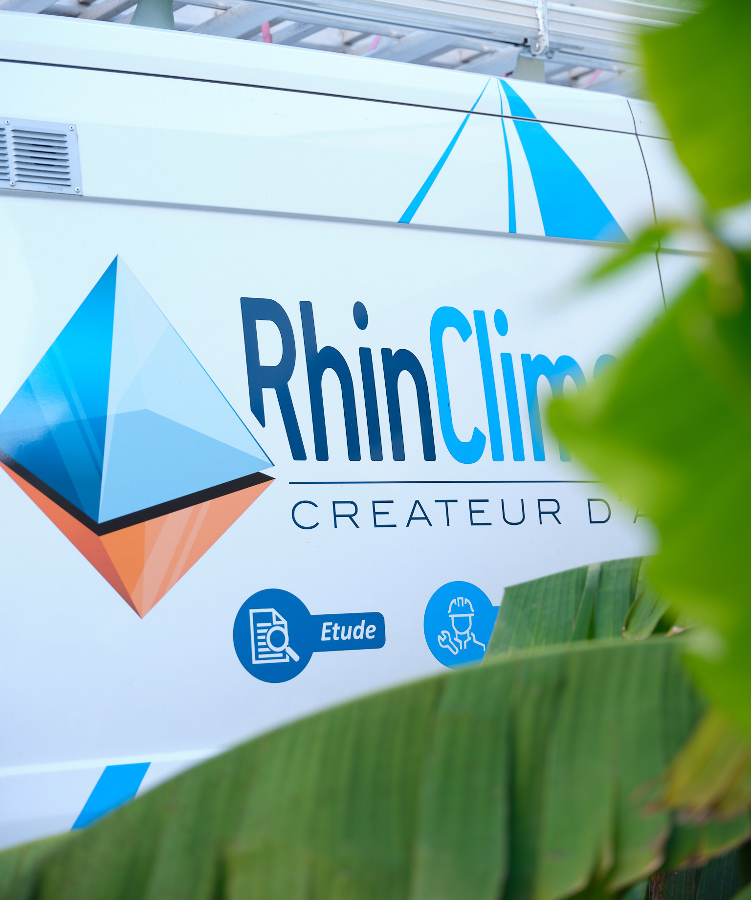 Photo d'un camion Rhin Climatisation