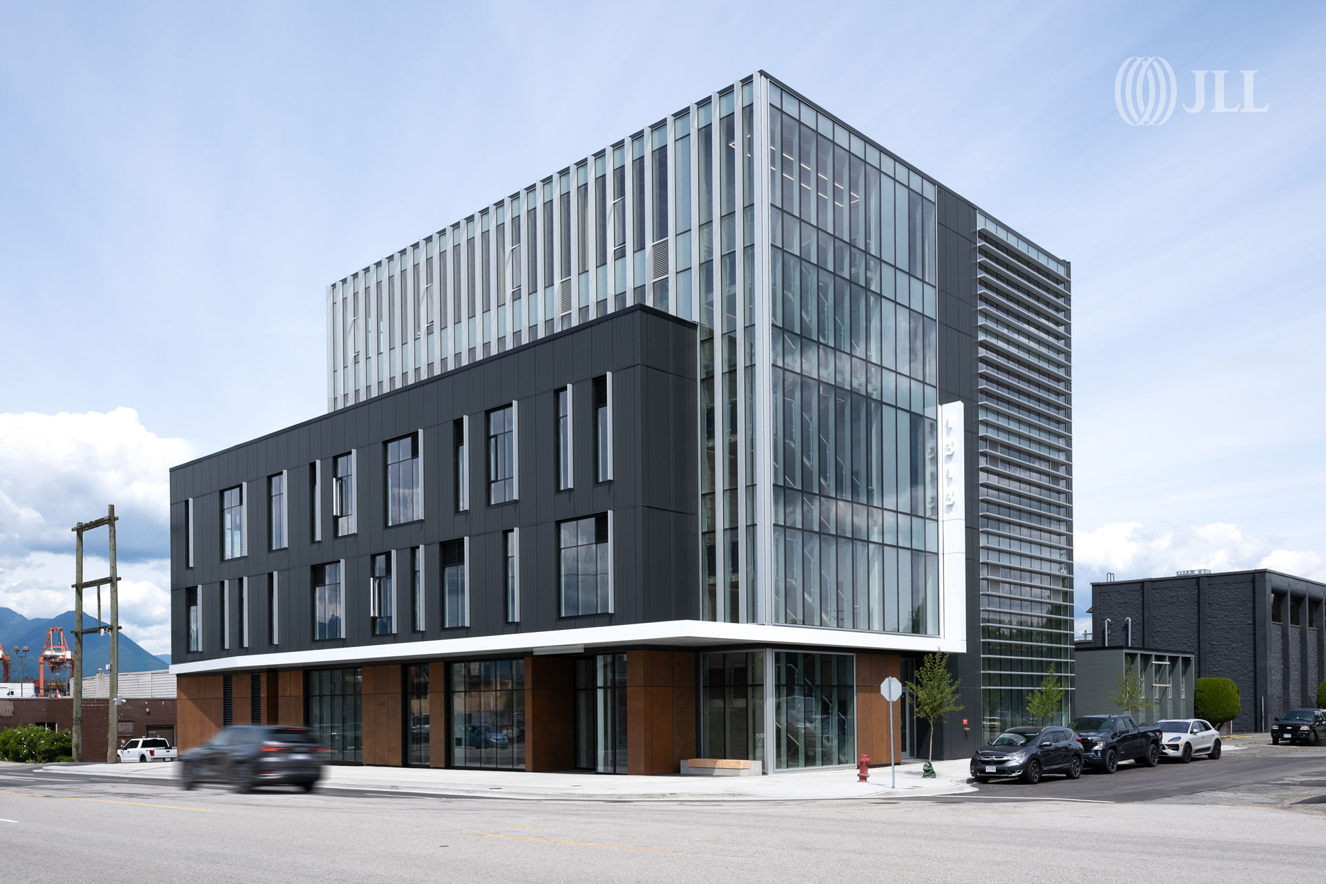 image of entrance to library for a schools (k12)