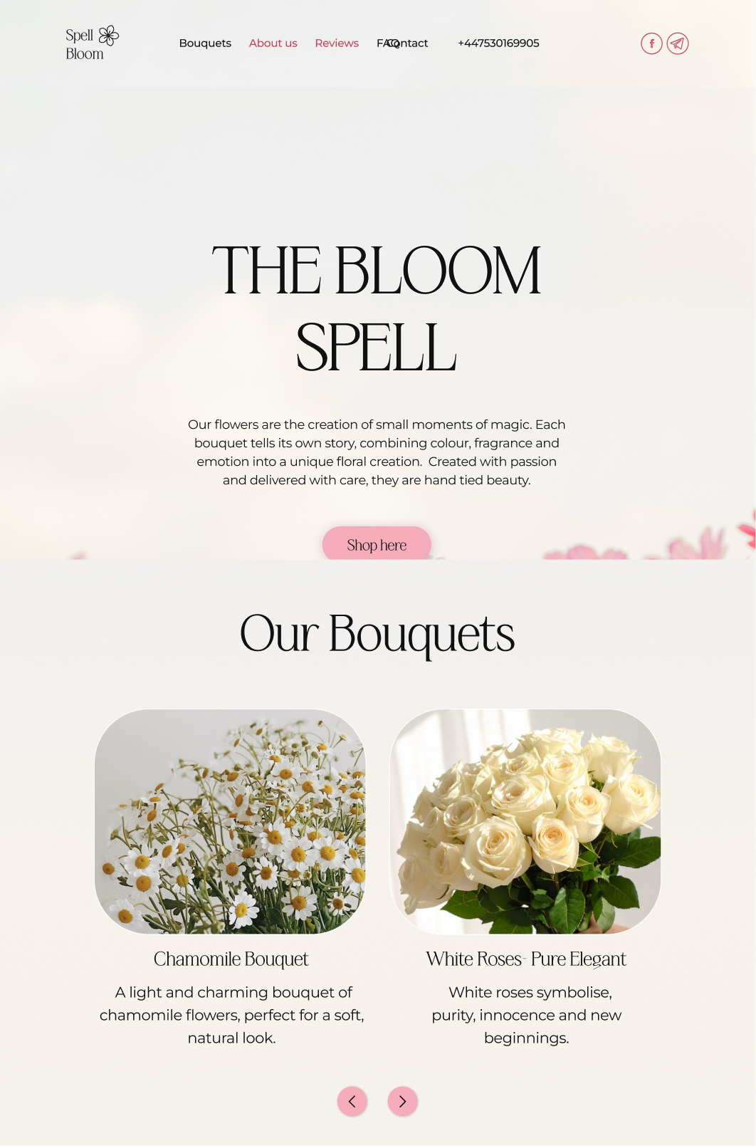 landing page