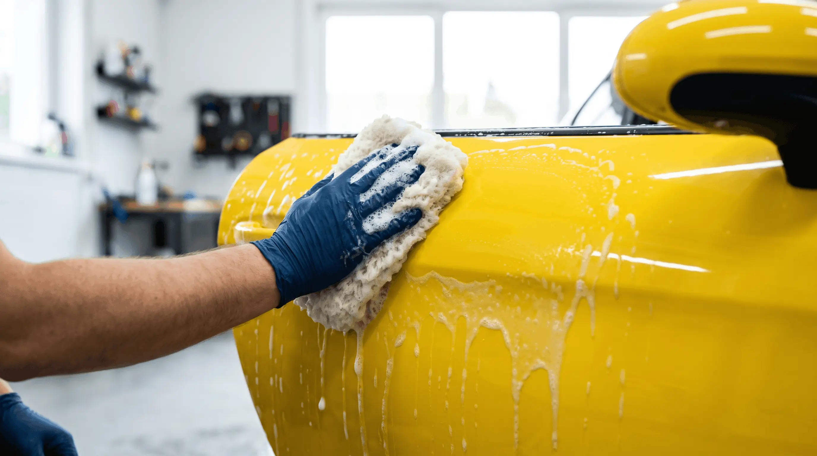 image of custom car modifications for an automotive service