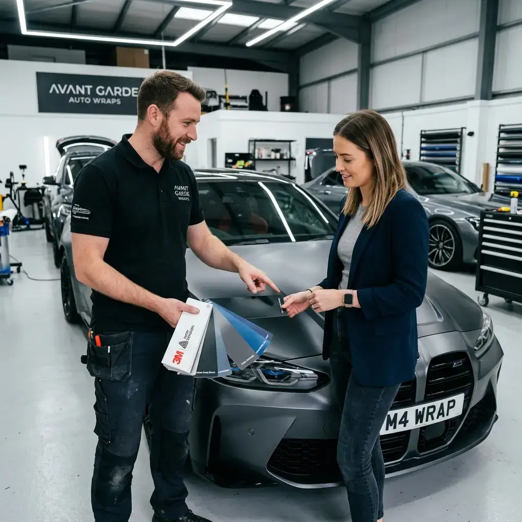 image of custom car modifications for an automotive service