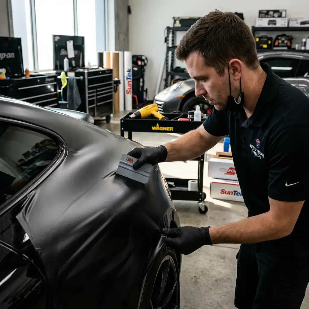 image of car tire rotation service