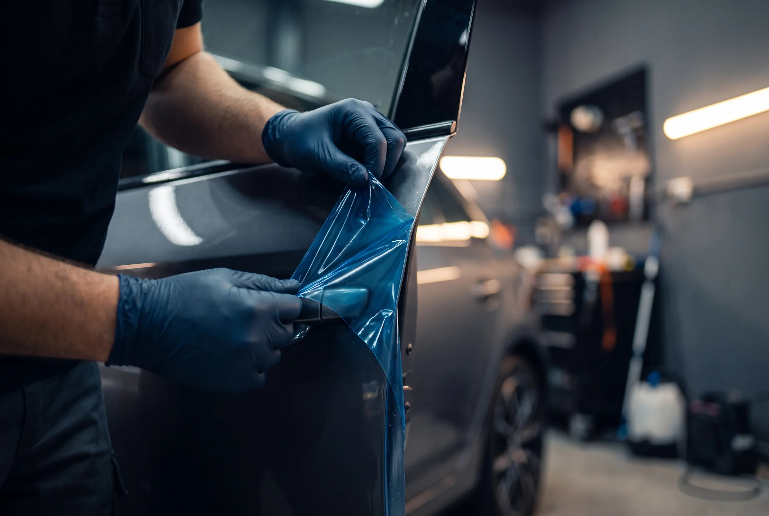 image of custom car modifications for an automotive service