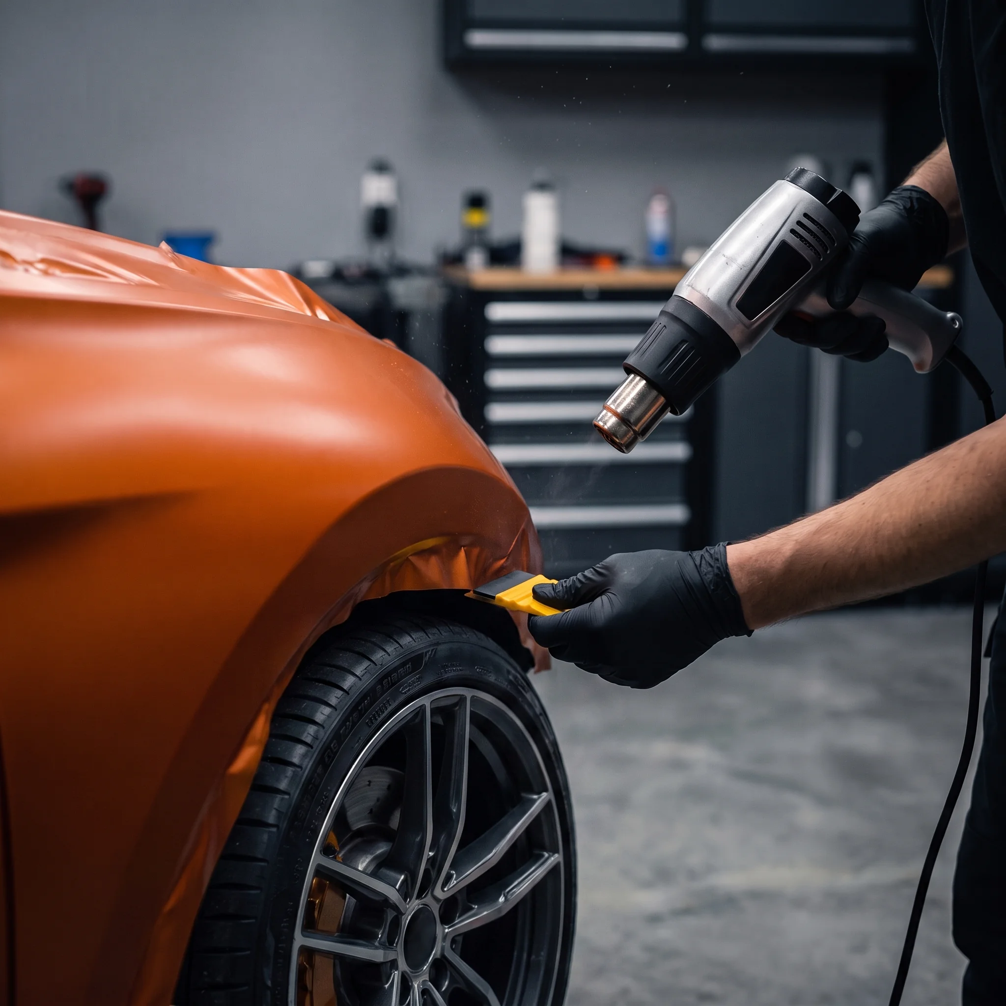 image of car tire rotation service
