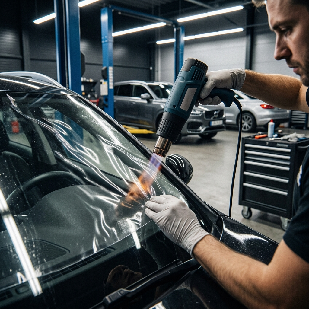image of car tire rotation service