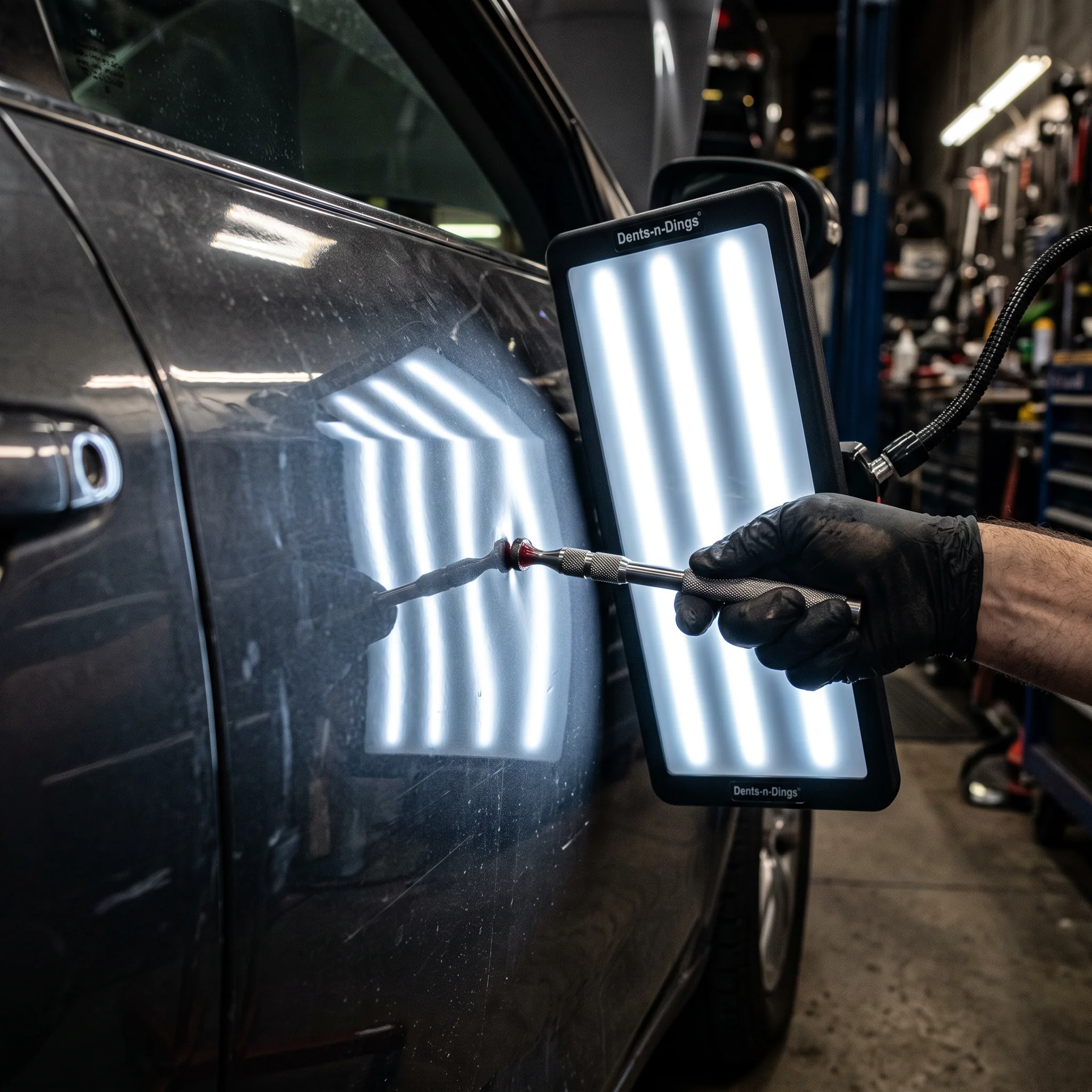 image of custom car modifications for an automotive service