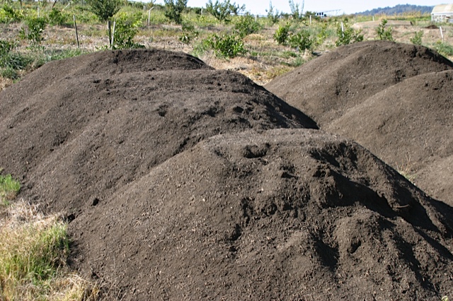 Compost piles