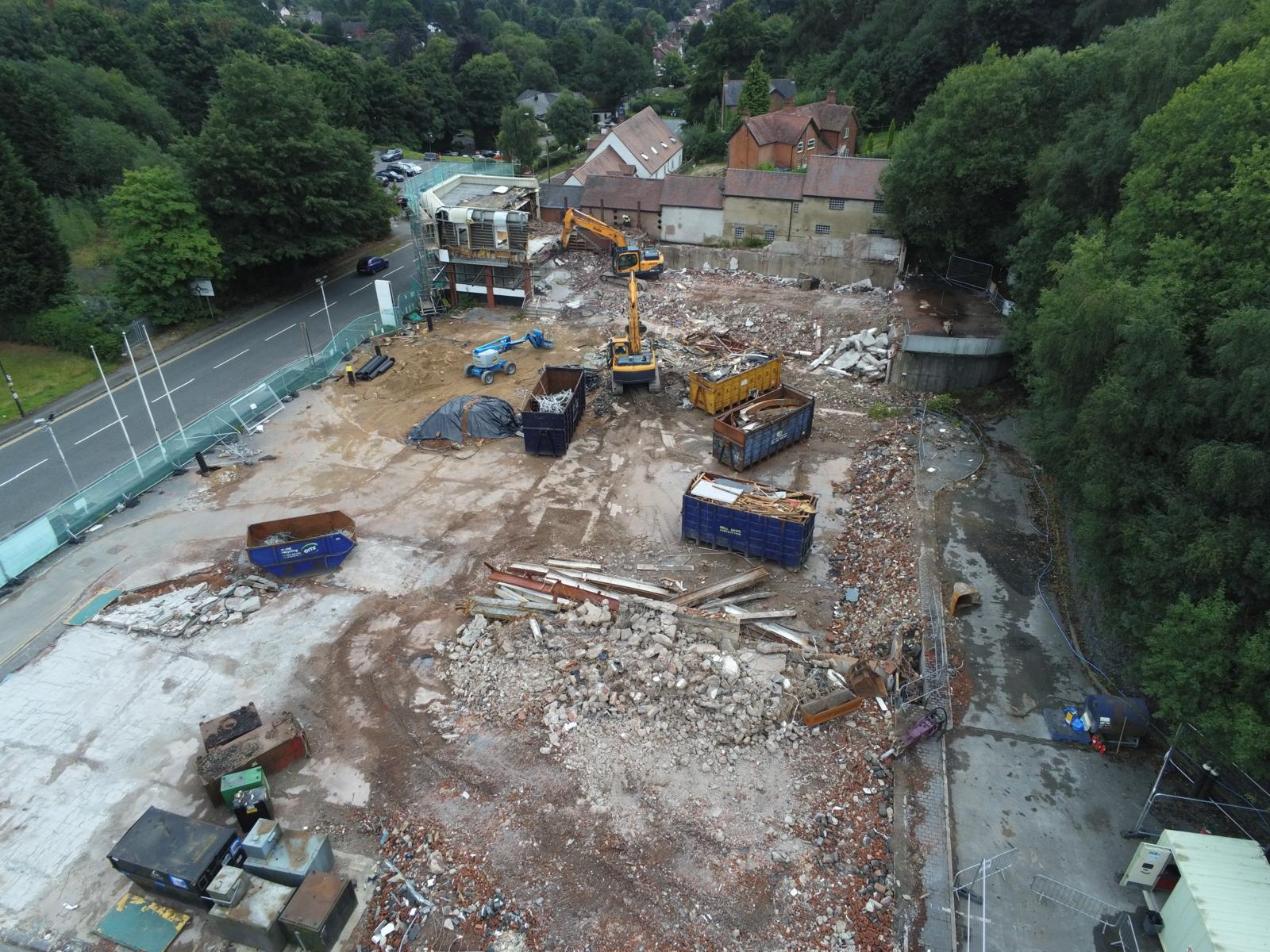 Tile Warehouse & Greggs Demolition, Erdington