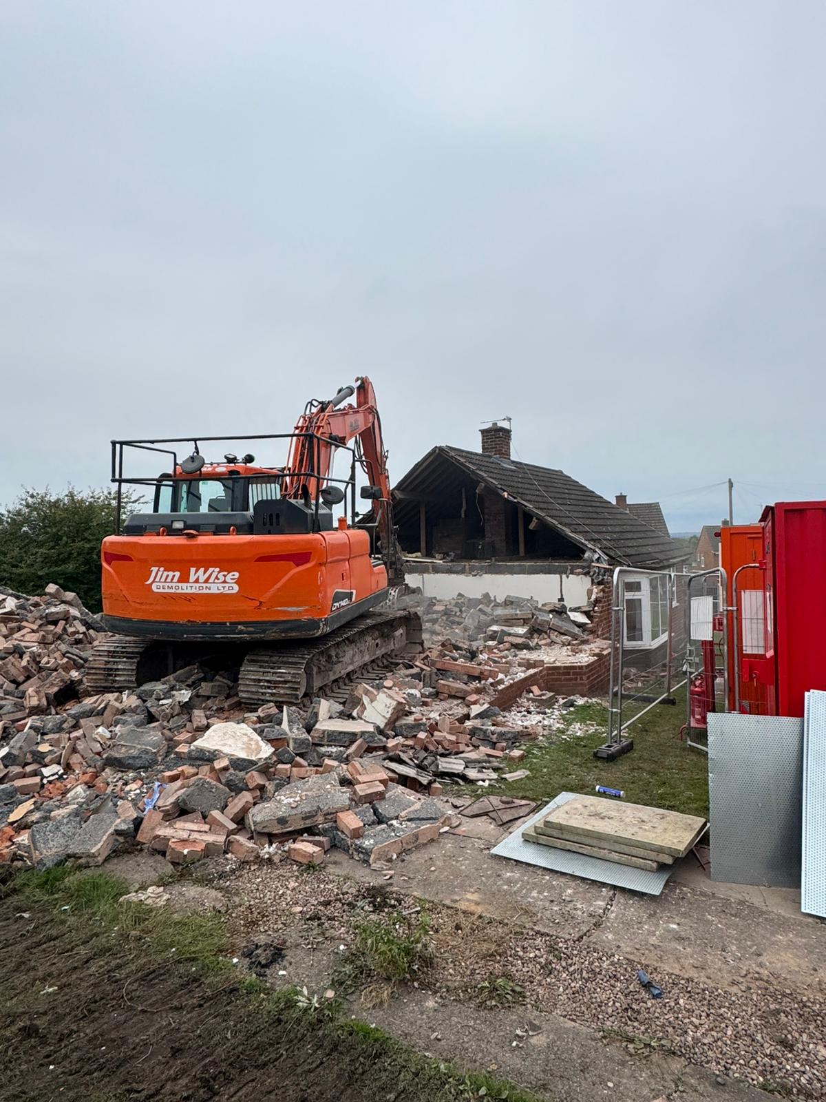 Residential Demolition, Donnington Telford