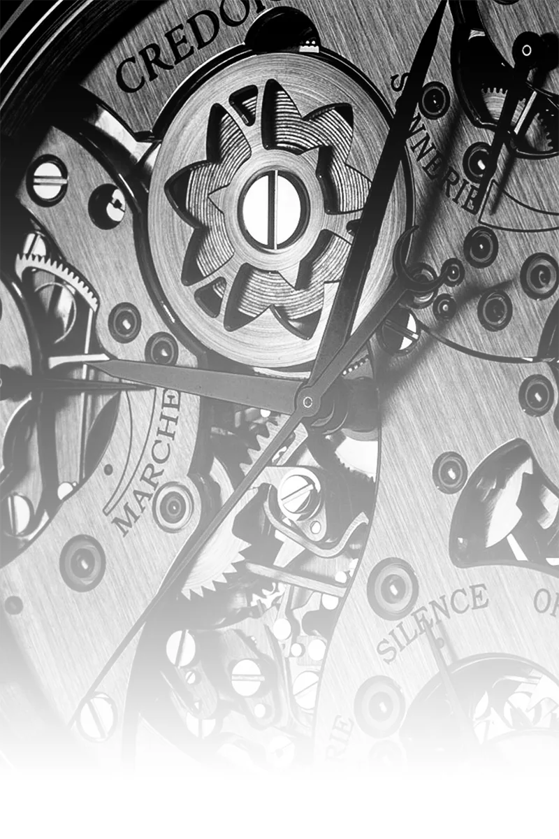 An intricate closeup of mechanical watch gears, symbolizing the precision fine tuning and optimization of iterative process refinement.
