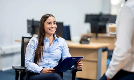 image of diverse team brainstorming (for an ai saas company)