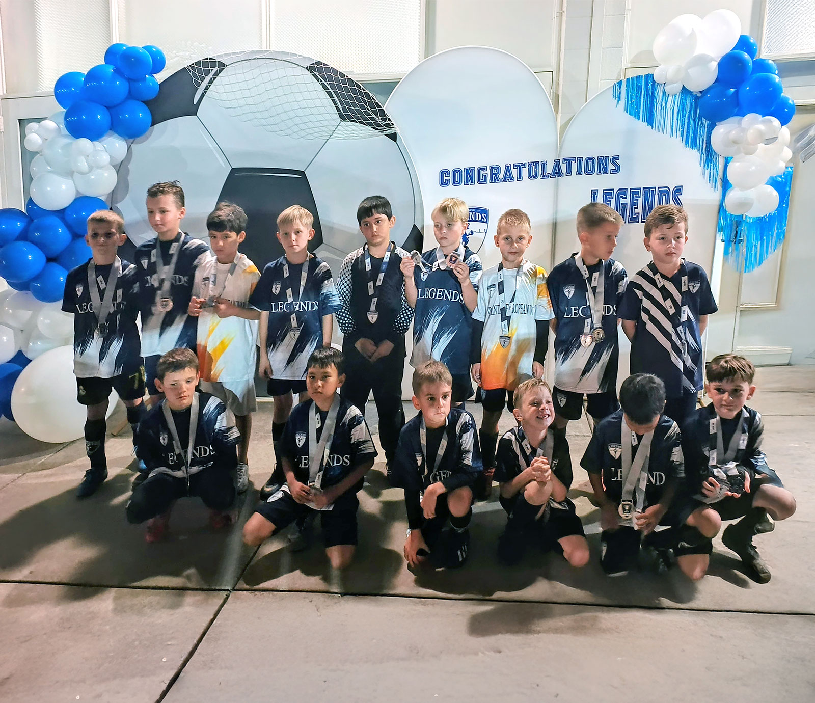 Legends 2016 team at NorCal State Cup celebration party