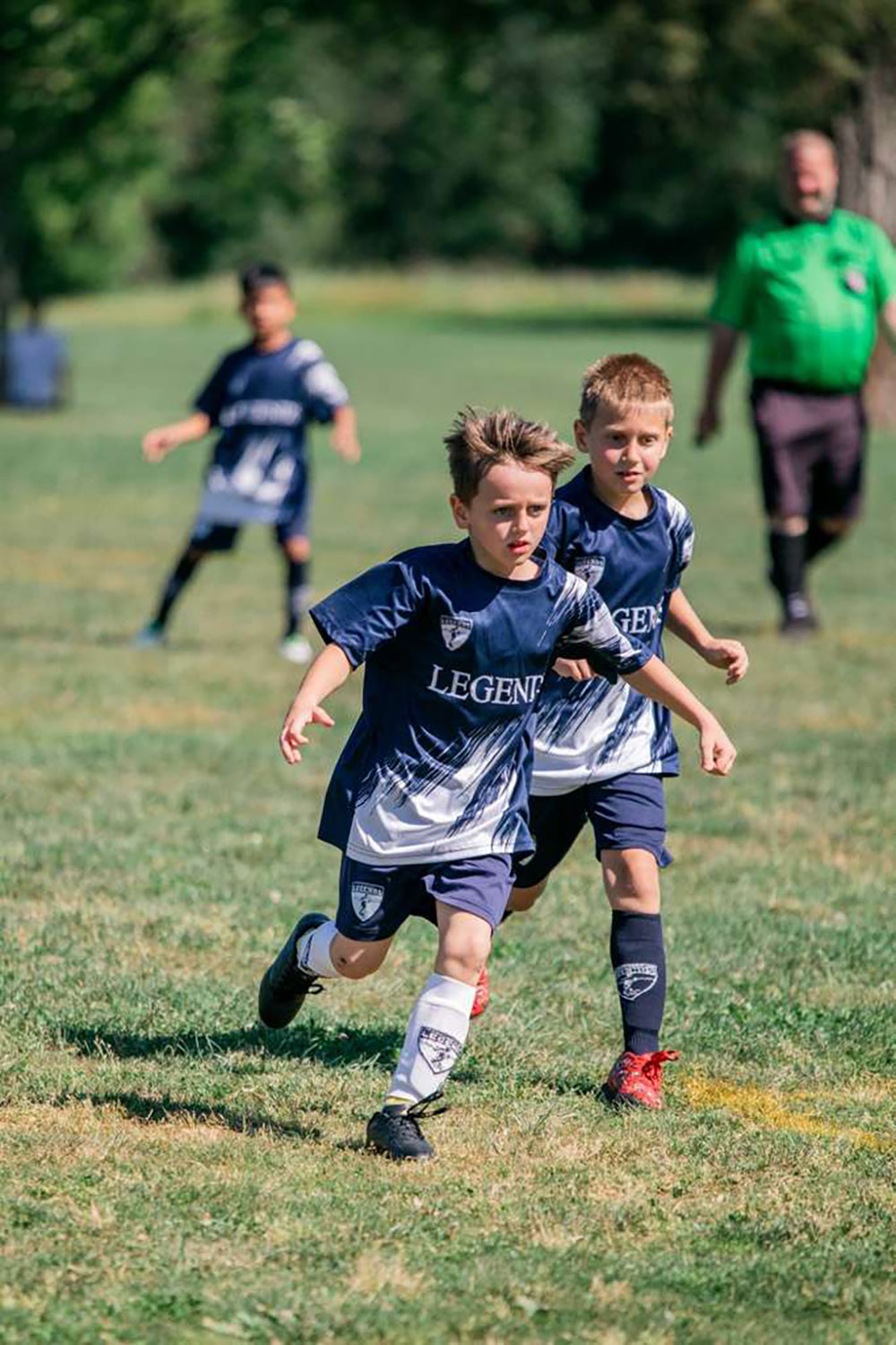 Legends 2017 A team players during the league game