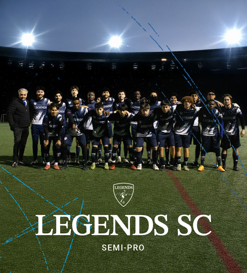 Legends semi-pro team banner
