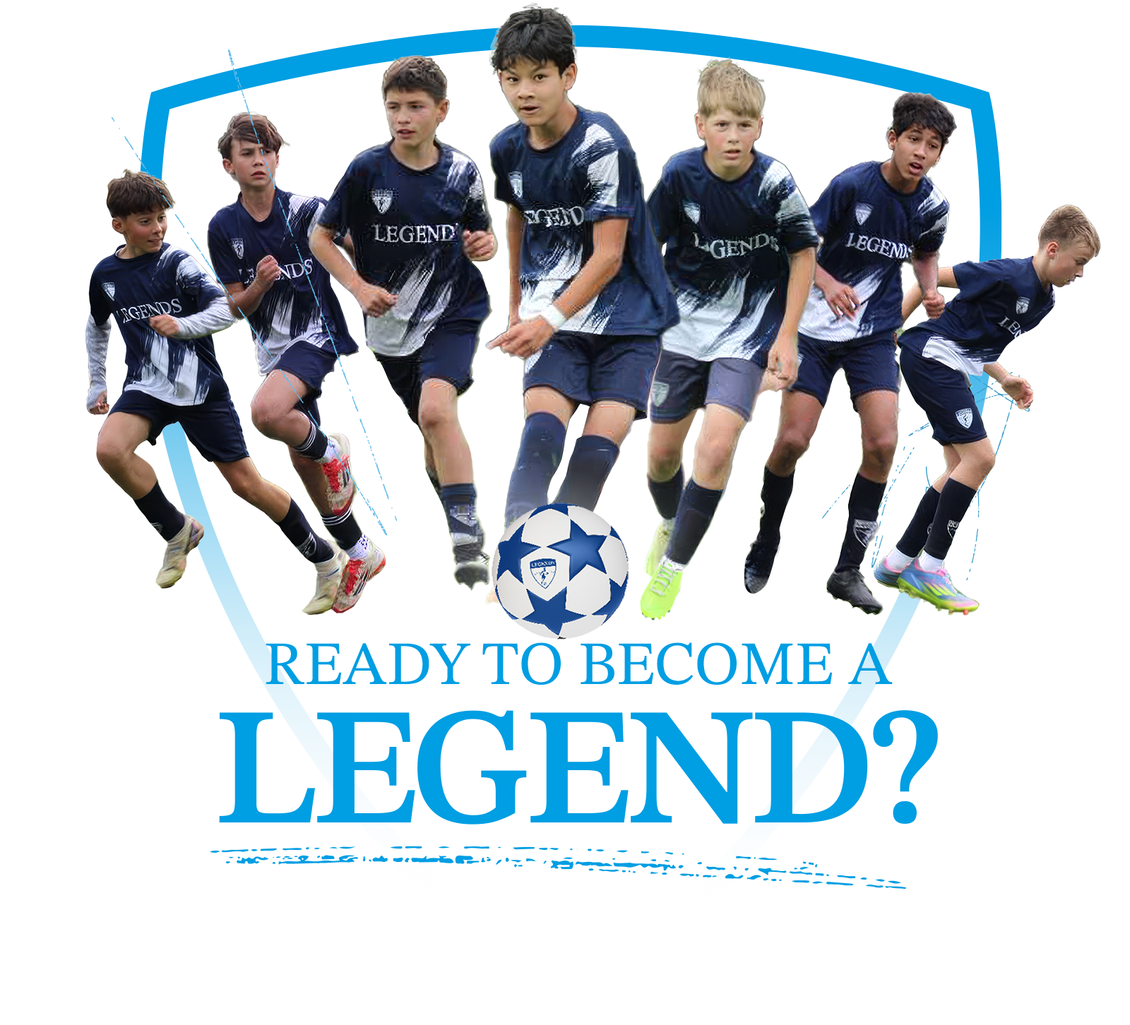 Legends SC Tryouts poster