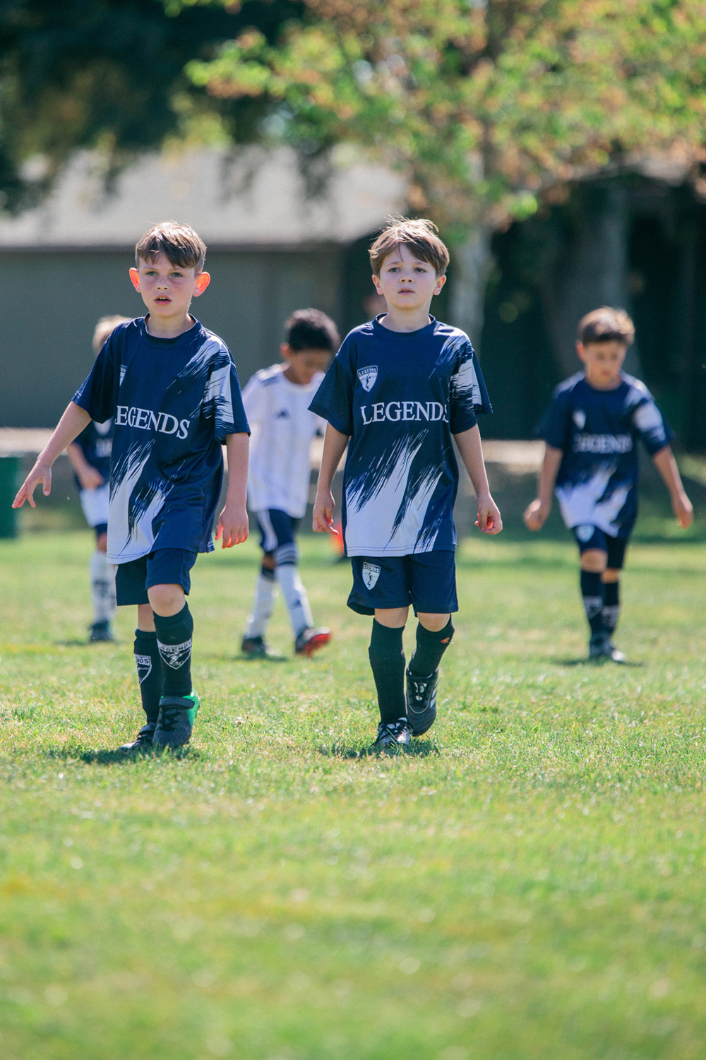Legends 2018 team players during the league game