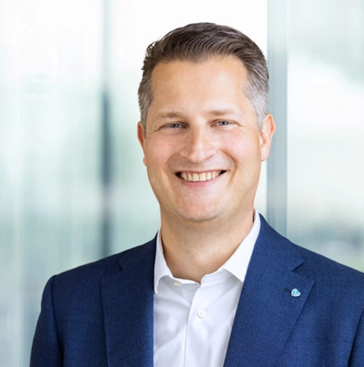 Daniel Veldensteyn von der Newcare Gruppe.