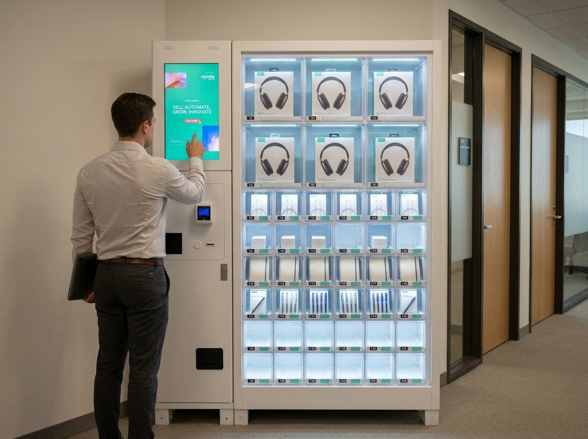 Verkaufsautomat im Büro – Flur Meetingräume