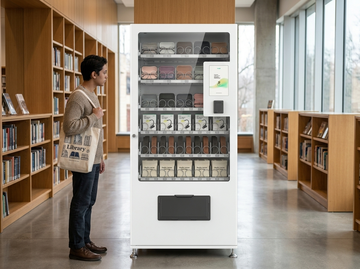 Indoor-Verkaufsautomat – Bibliothek