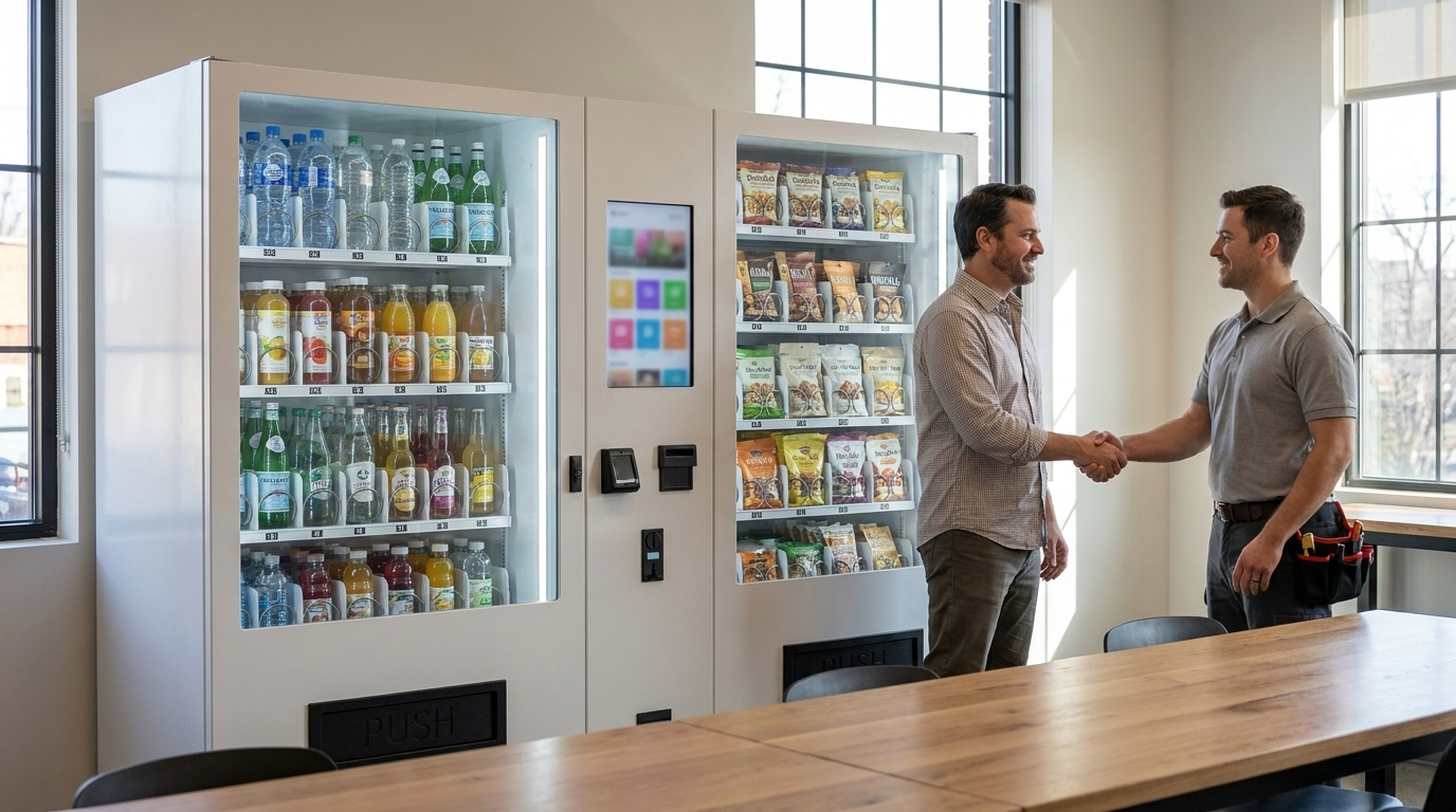 Verkaufsautomat – Coworking Küche