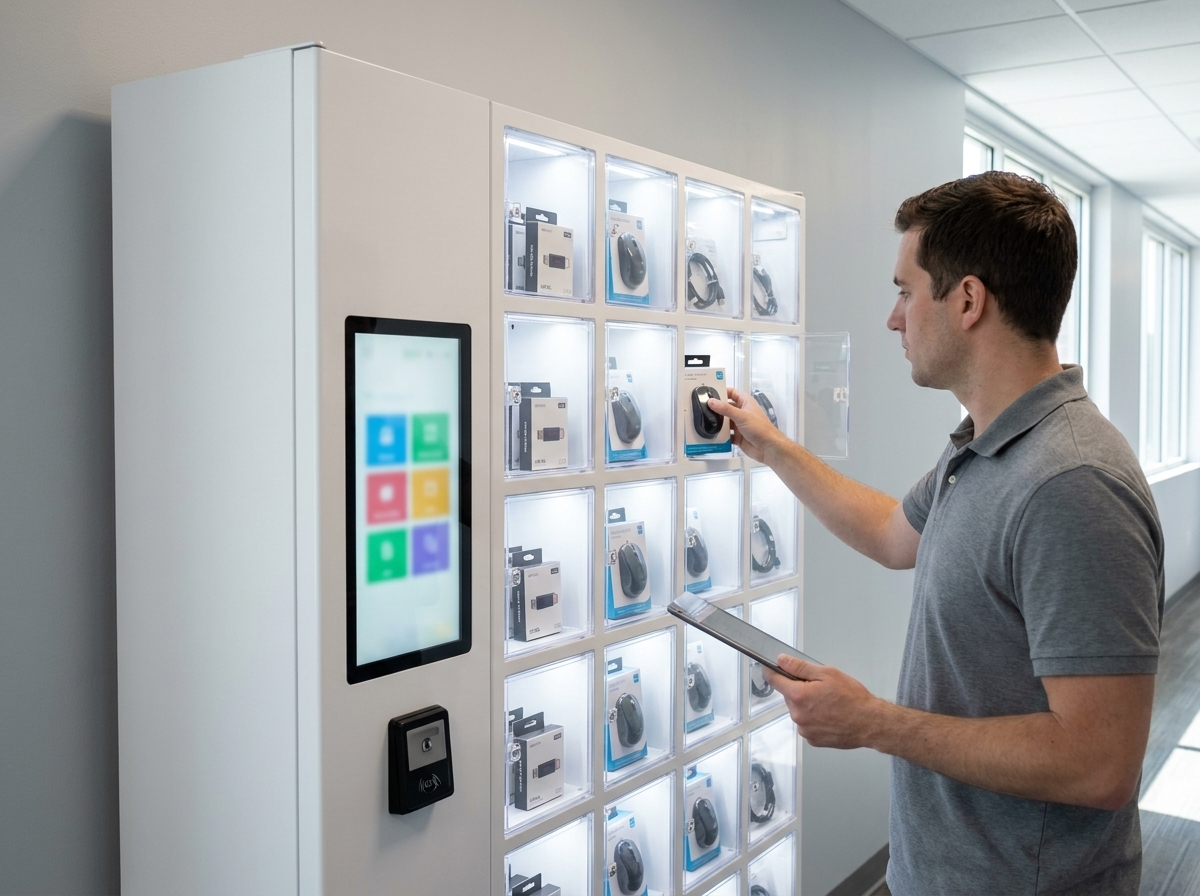Intelligenter Verkaufsautomat – Softwarefirma