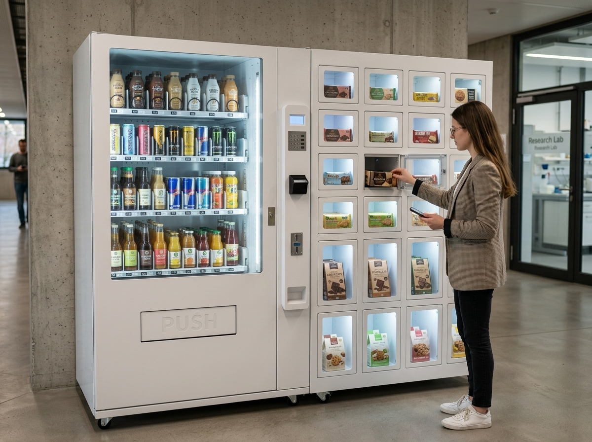 Verkaufsautomat in Stuttgart – Tech Campus