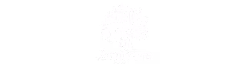 White detailed tree illustration on a black background.