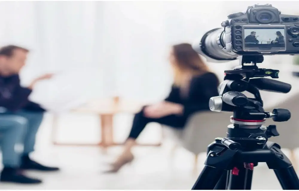 Face to face recorded professional interviews