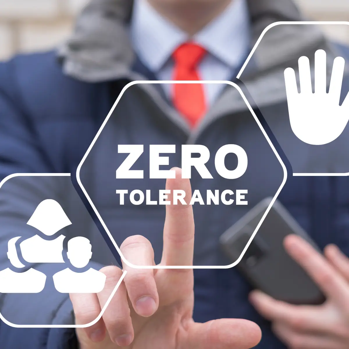 No tolerance on harassment