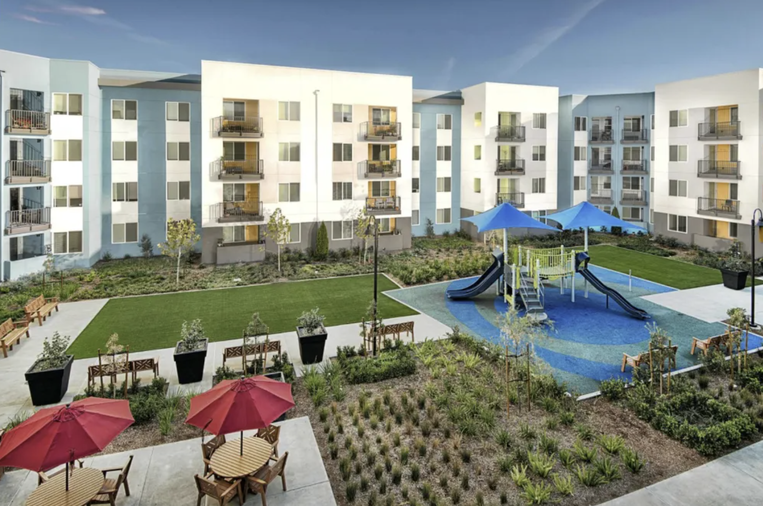 Community courtyard