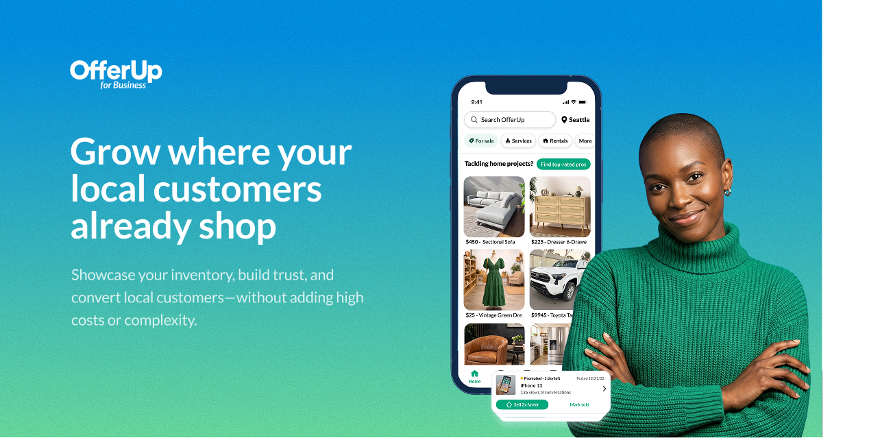 OfferUp Storefronts - Mobile Storefront for Local Businesses