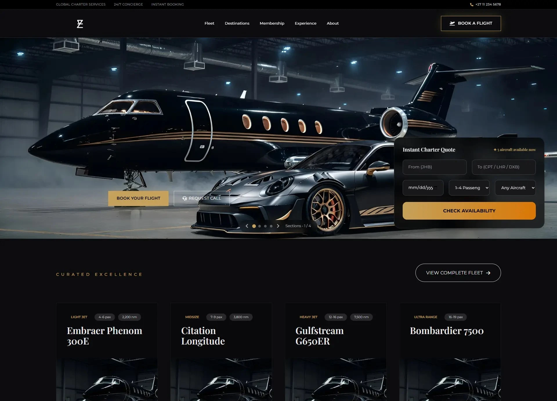 Luxury Jet Rental