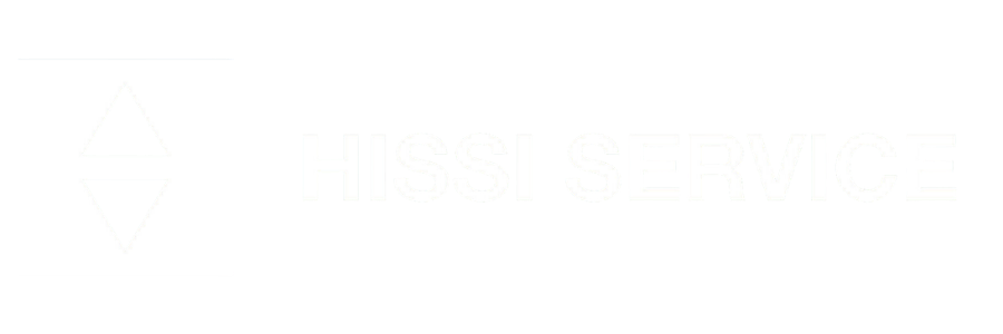 Hissiservice Oy Logo mustalla värillä