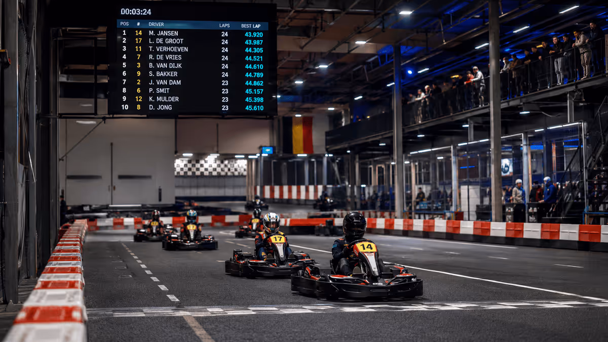 Ligues indoor karting