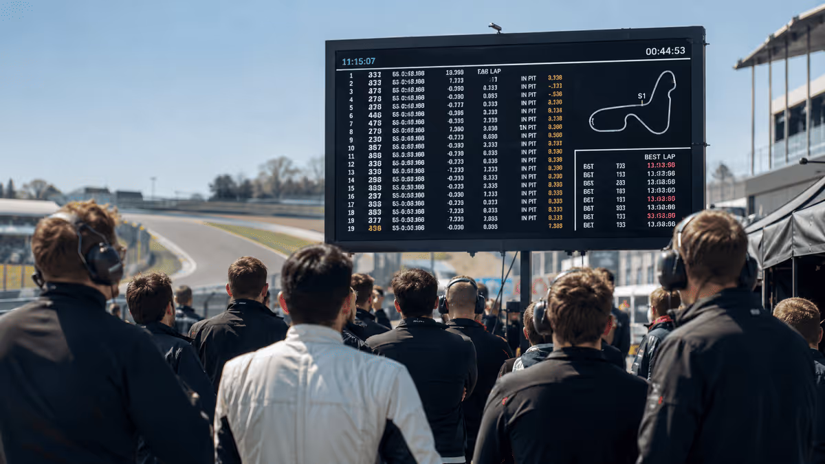 Race tracks and paddocks