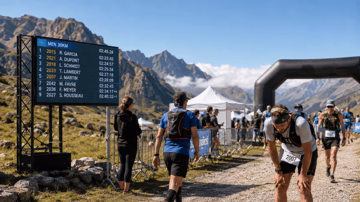 Trail and outdoor events
