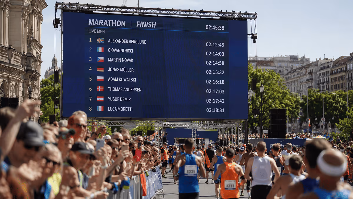 Marathon and running