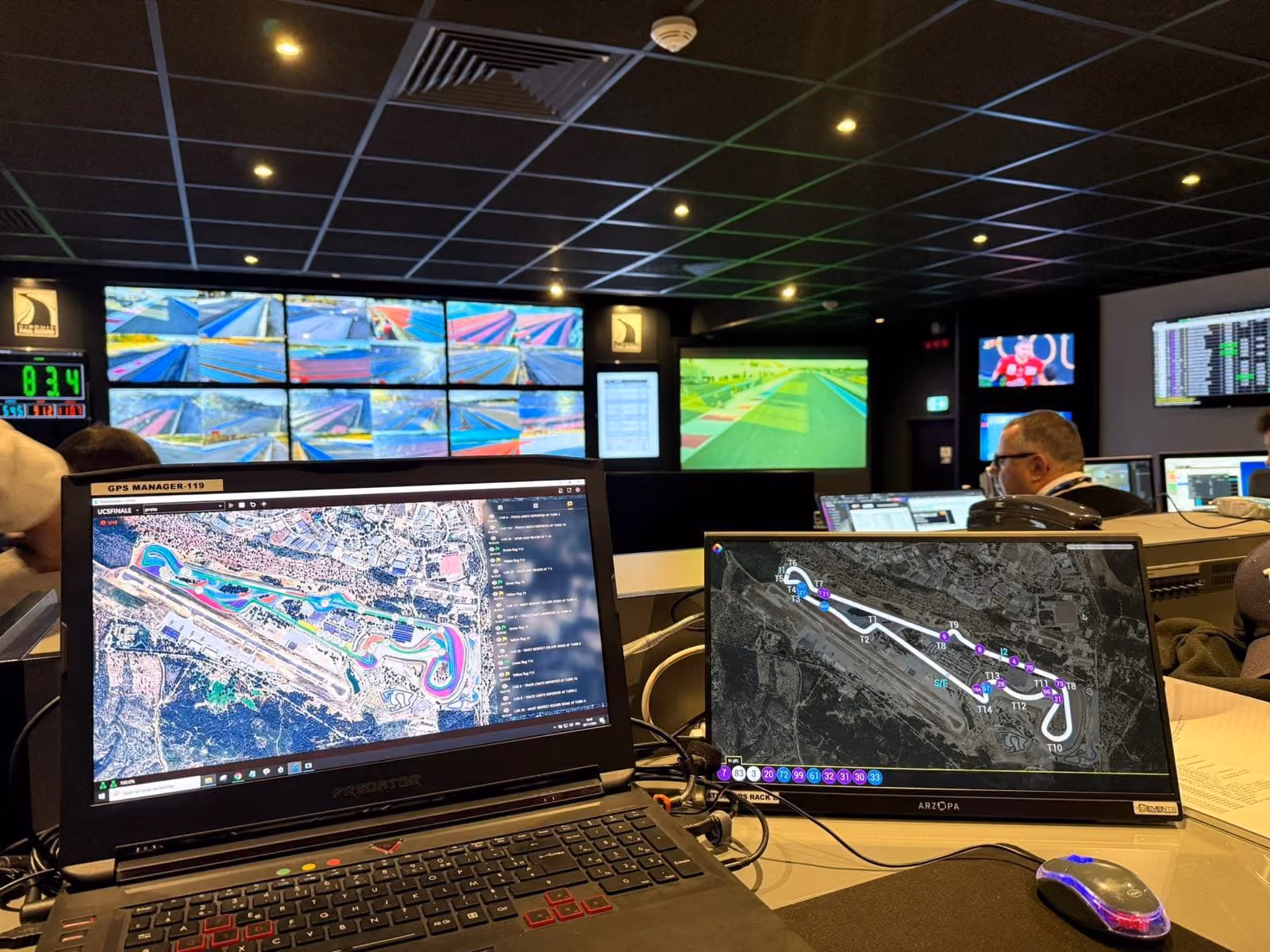 Solutions de tracking GPS et Race Control pour compétitions sportives