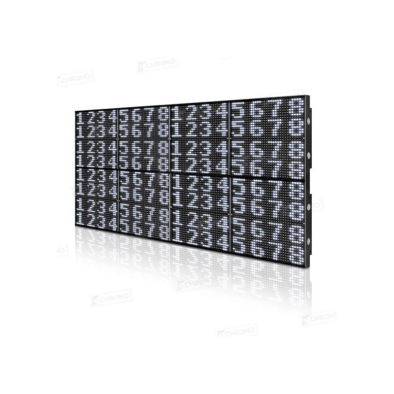 PACK | 2 lignes affichage 4 Modulos Noir et Blanc